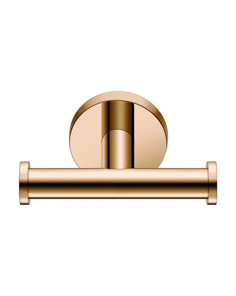 Άγκιστρο Διπλό Sanco Gaea 121218-PVD-01PL PVD Warm Bronze Polished 8,5x7,5x5,5cm