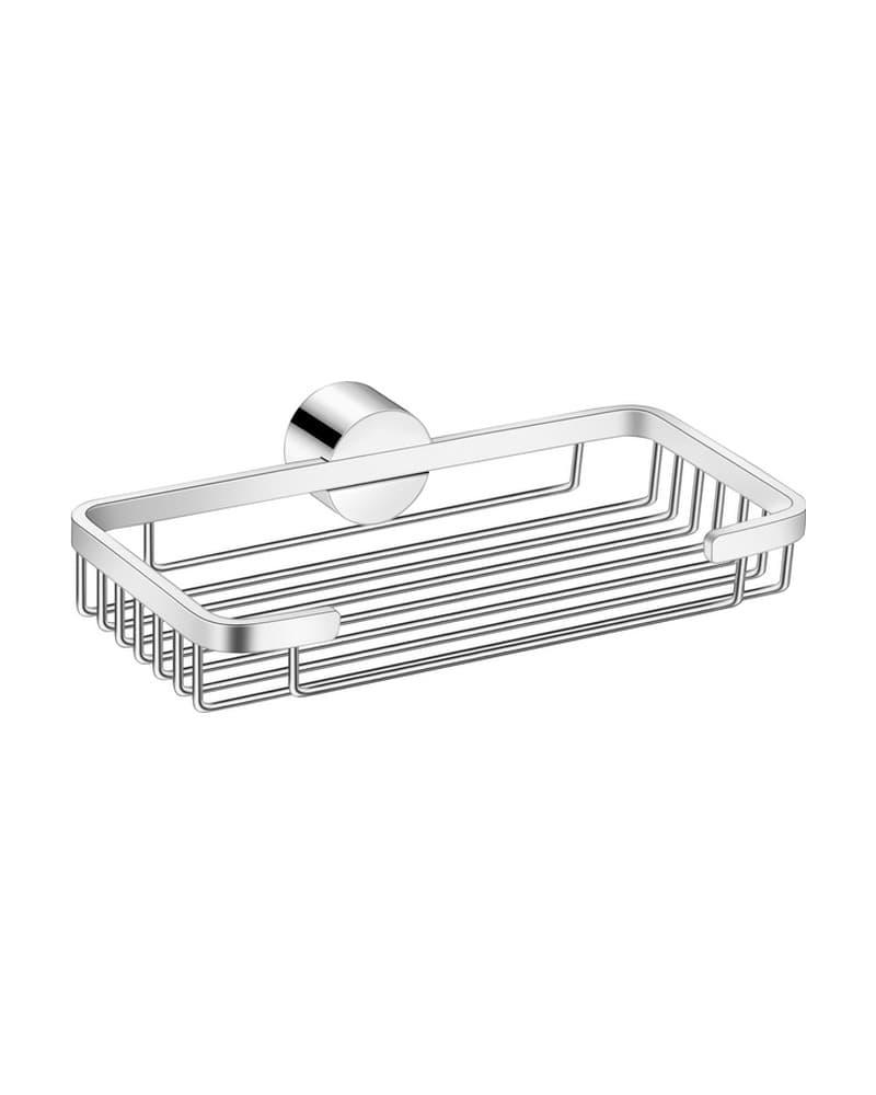 Σπογγοθήκη Επιτοίχια Sanco Elysian 121403-Α03 Χρώμιο 22x5,5x12,5cm
