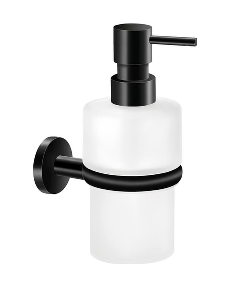 Ντισπένσερ Επιτοίχιο Sanco Twist 14322-Μ116 Ματ Μαύρο 7x10,5x15,5cm