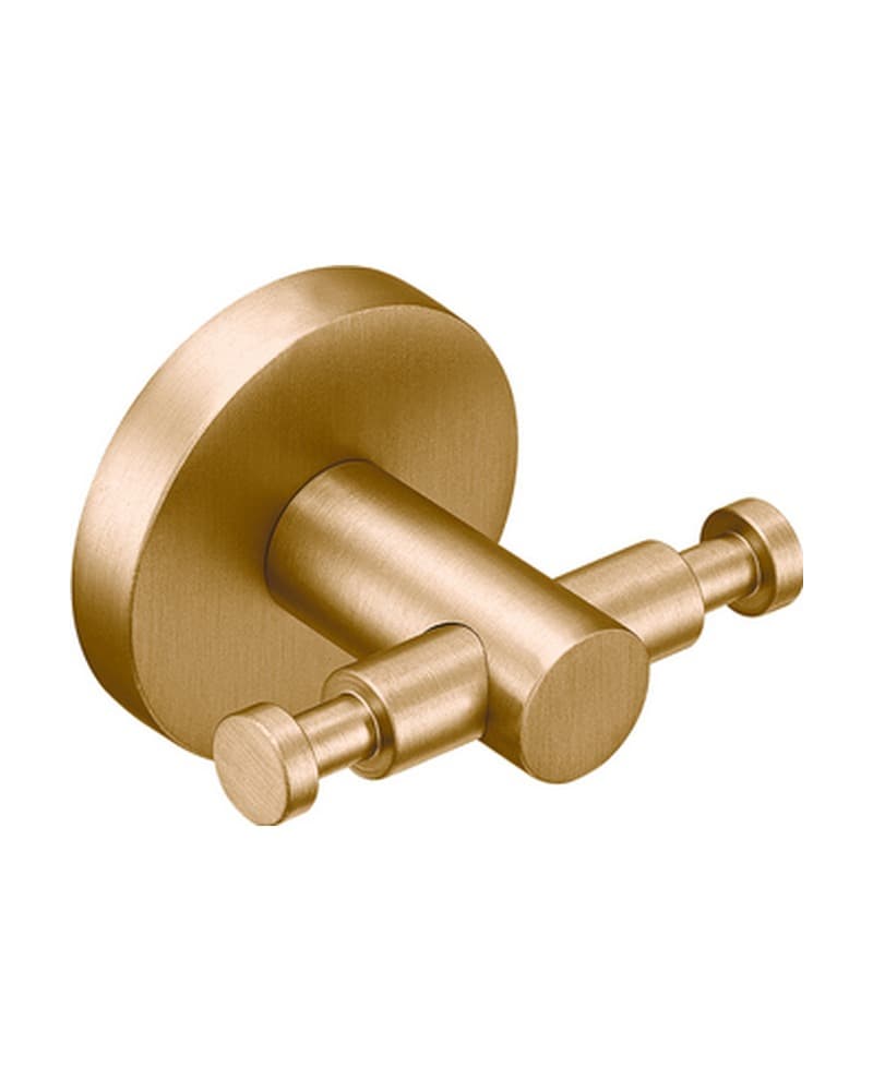 Άγκιστρο διπλό Sanco Ergon 25918-PVD-01BR PVD Warm Bronze Brushed 7x5x5,5cm