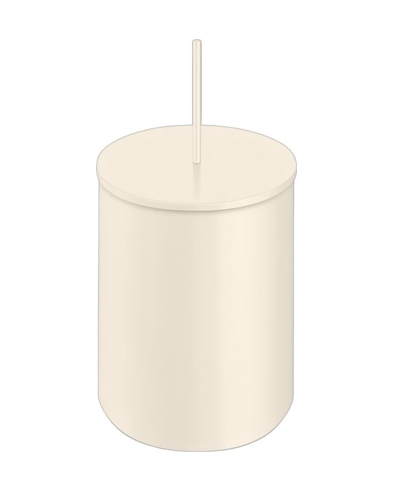 Χαρτοδοχείο 5lt Sanco Waste Bins 90606-Μ102 Beige Mat Φ20,5x40cm