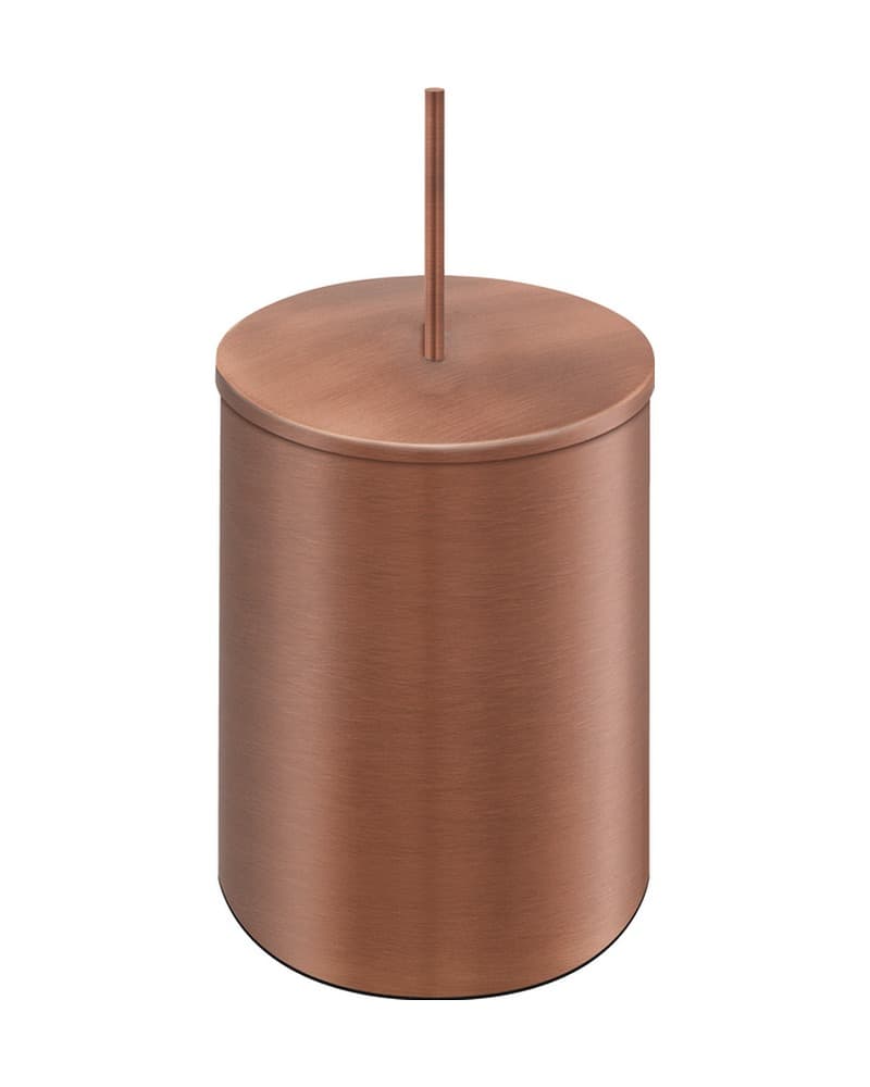 Χαρτοδοχείο 5lt Sanco Waste Bins 90606-Μ26 Rame Mat Φ20,5x40cm