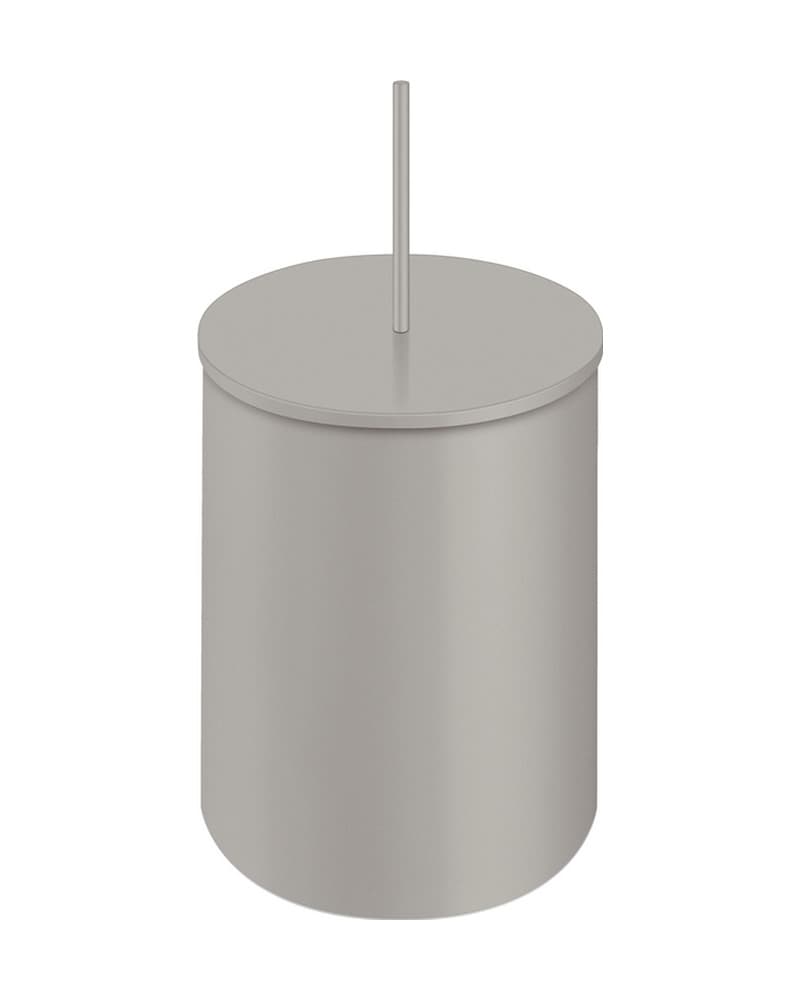 Χαρτοδοχείο 5lt Sanco Waste Bins 90606-M104 Cement Gray Mat Φ20,5x40cm