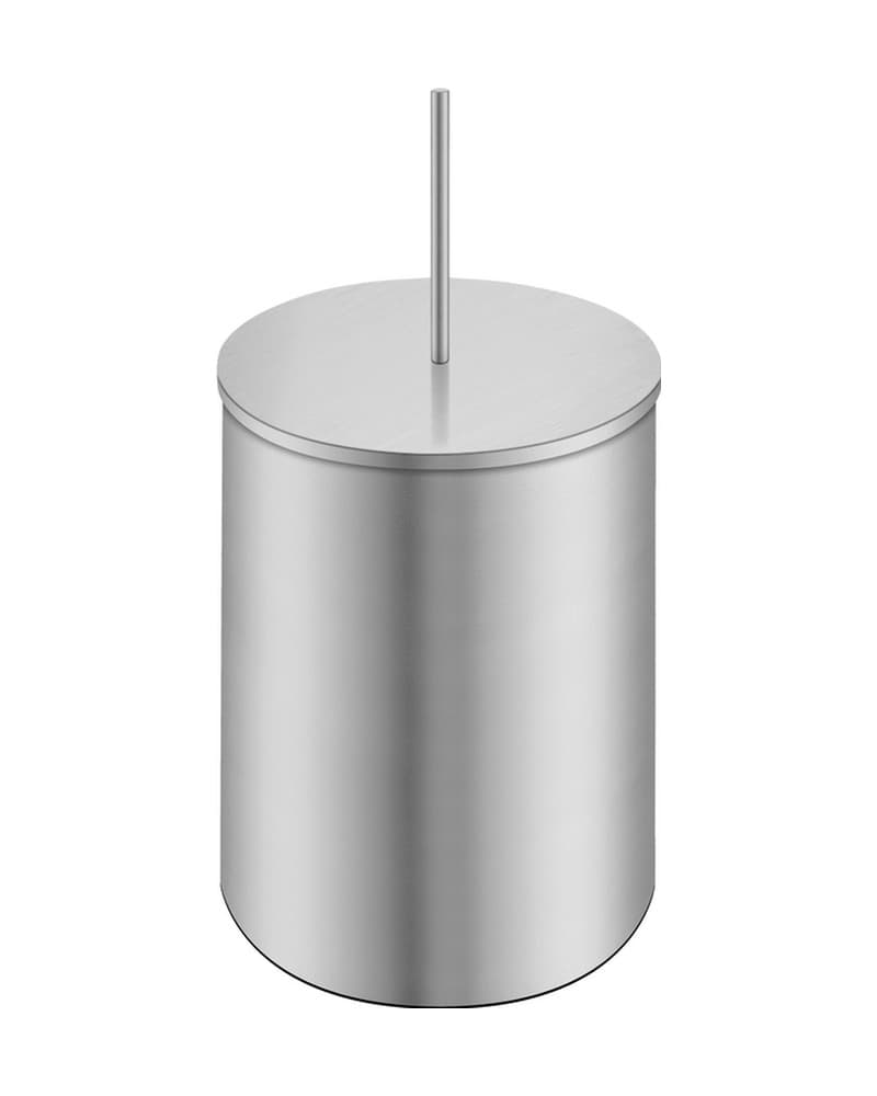 Χαρτοδοχείο 5lt Sanco Waste Bins 90606-PVD-11BR PVD Nickel Steel Φ20,5x40cm