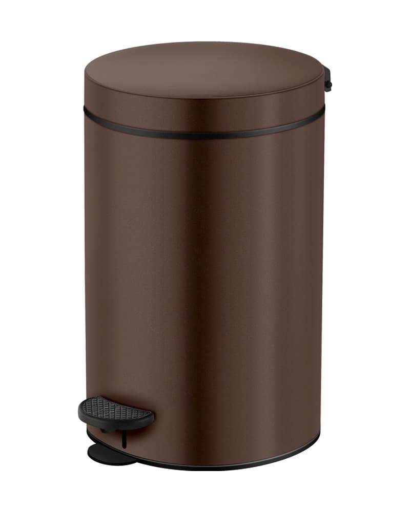 Χαρτοδοχείο 12lt Sanco Waste Bins 90611-Α75 Wenge Grained Φ25x40cm
