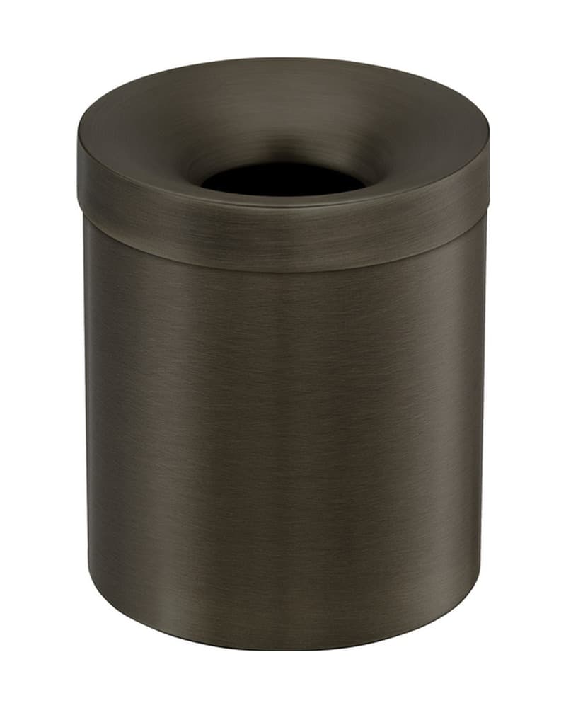 Χαρτοδοχείο 5lt Sanco Open Bins 90650-DM25 Dark Bronze Mat Φ20,5x24,5cm