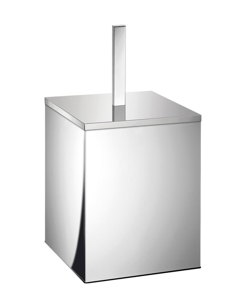Χαρτοδοχείο 5lt Sanco Waste Bins 90653-Α90 Inox γυαλιστερό 18x18x40cm