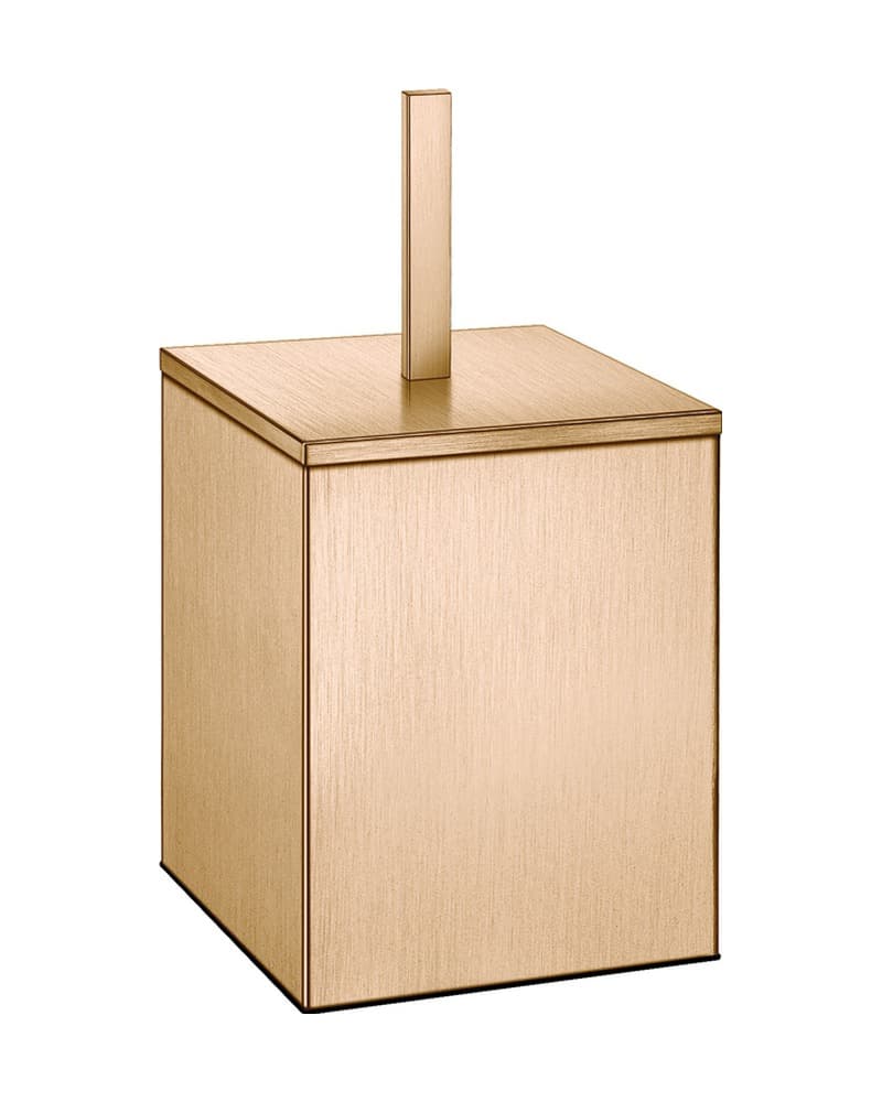 Χαρτοδοχείο 5lt Sanco Waste Bins 90653-PVD-01BR PVD Warm Bronze Brushed 18x18x40cm