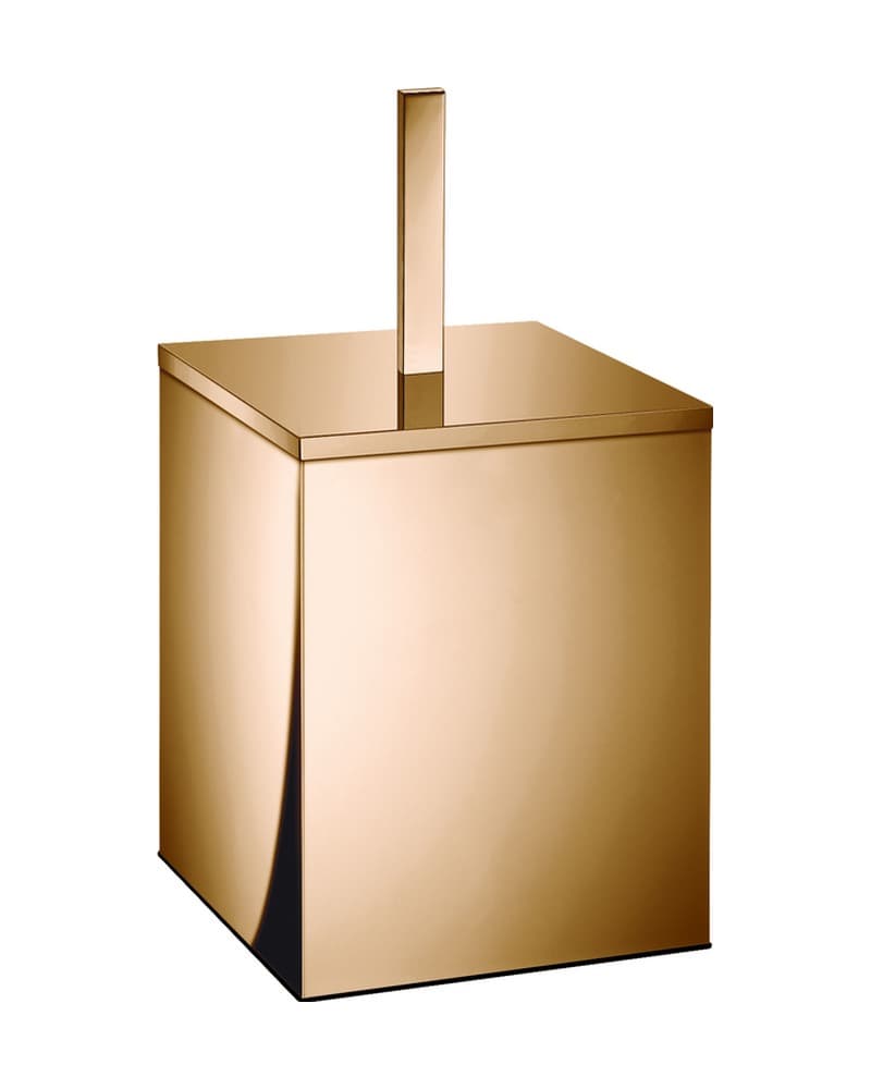 Χαρτοδοχείο 5lt Sanco Waste Bins 90653-PVD-01PL PVD Warm Bronze Polished 18x18x40cm
