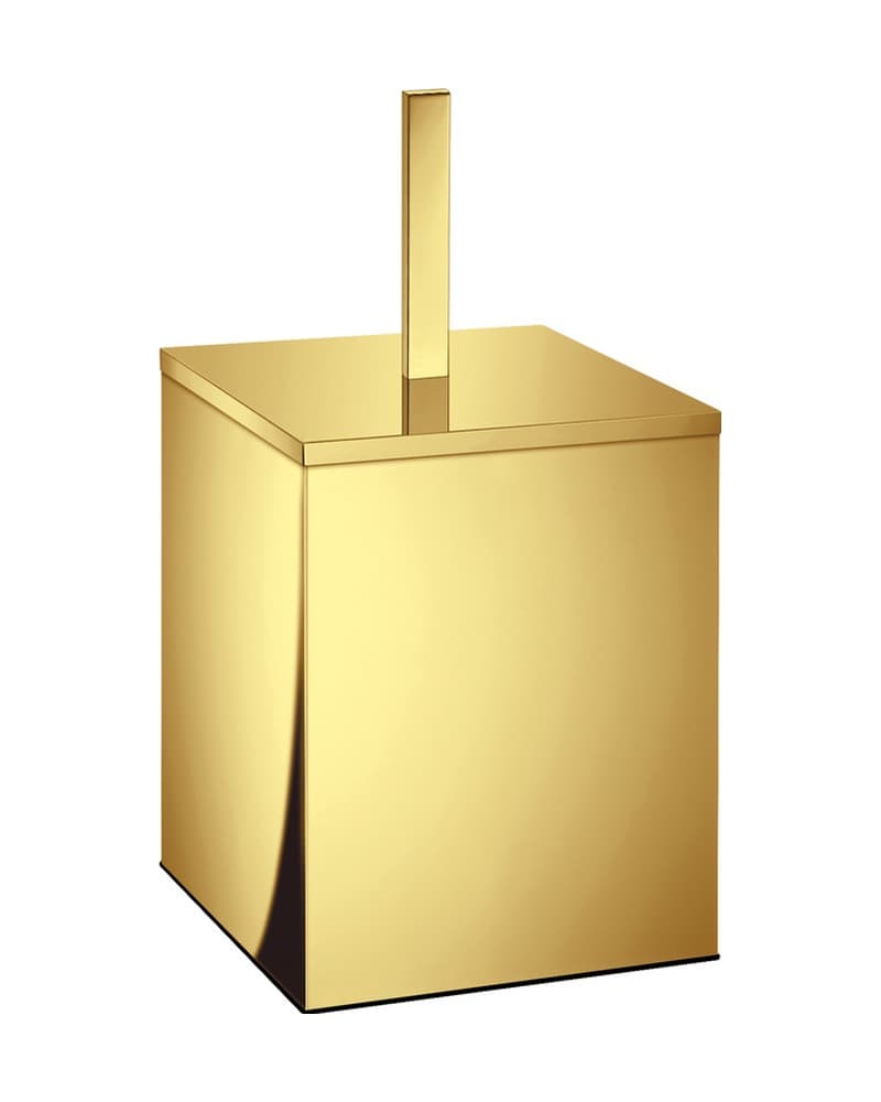 Χαρτοδοχείο 5lt Sanco Waste Bins 90653-PVD-02PL PVD Golden Brass Polished 18x18x40cm