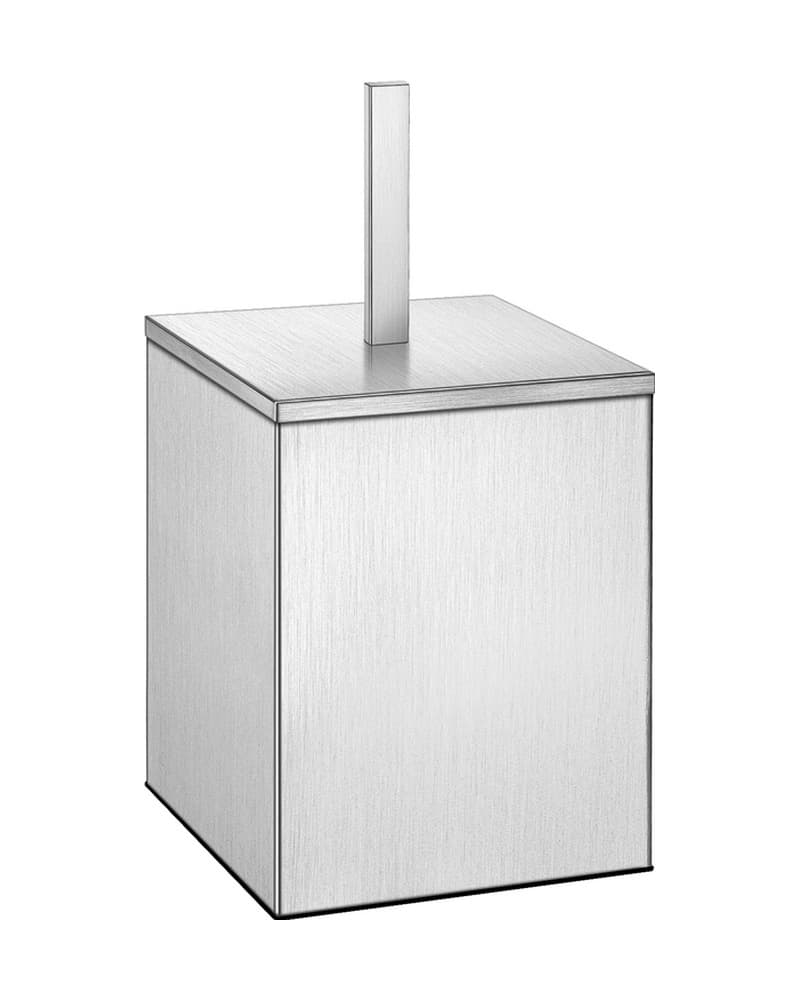 Χαρτοδοχείο 5lt Sanco Waste Bins 90653-PVD-11BR PVD Nickel Steel 18x18x40cm