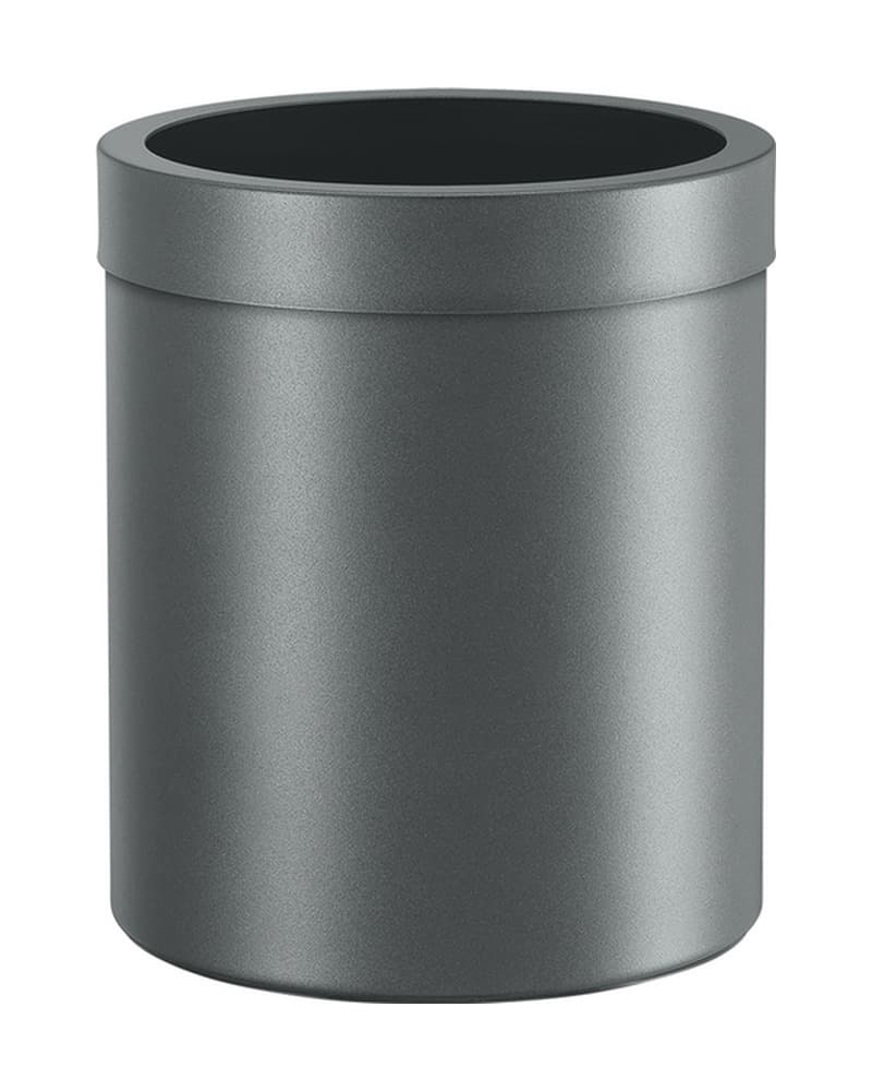 Χαρτοδοχείο Sanco 90660-Μ118 5lt Anthracite Grained Φ20,5x24,5cm