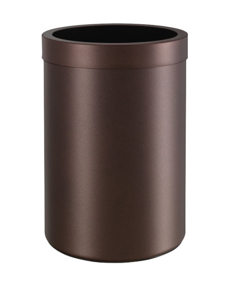 Χαρτοδοχείο 12lt Sanco Open Bins 90664-Α75 Wenge Grained Φ25x38,5cm