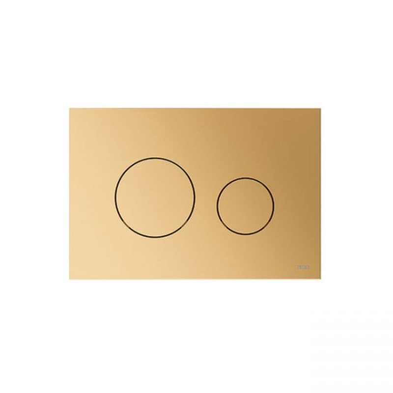 Πλακέτα χειρισμού πλαστική Tece Loop Plastic 9240936 Metallic brass 22x15cm