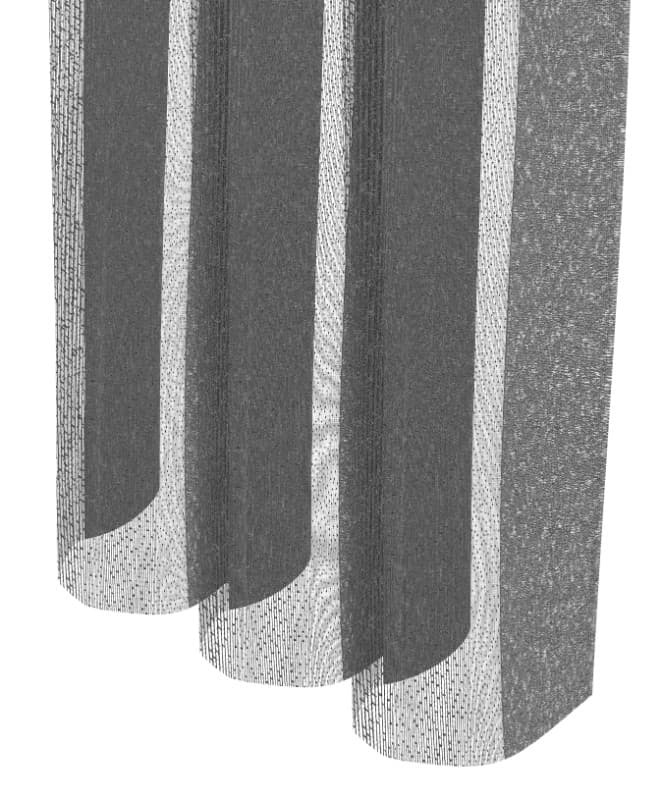 Κάθετη Κουρτίνα Wave Verticurtain Anartisi BK-49 Γκρι