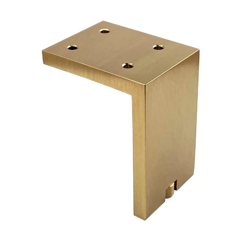 Πόδι Επίπλων Viefe Fonda 6005100L29 Brushed Dark Brass 10x8x6cm - 3