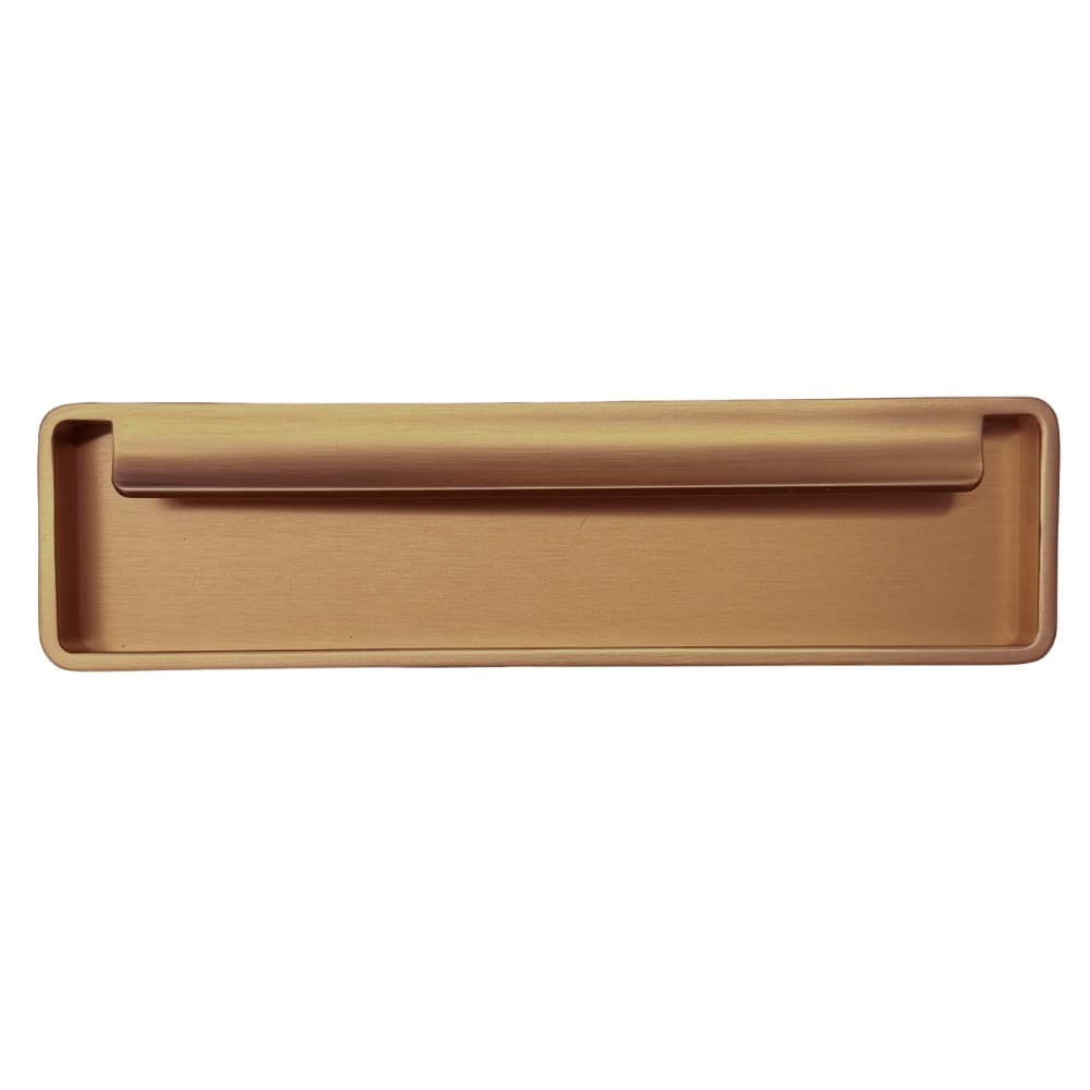 Λαβή Επίπλων Χωνευτή Viefe Fold 0542128Z618 128mm Brushed Brass Cava - 2
