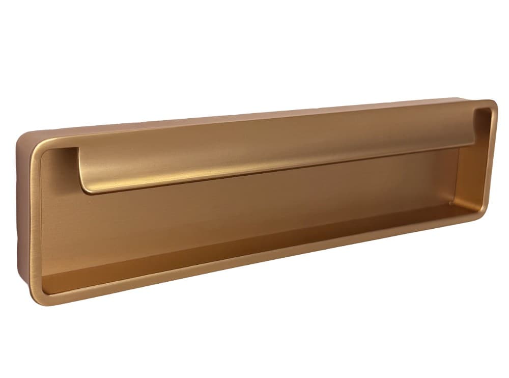 Λαβή Επίπλων Χωνευτή Viefe Fold 0542128Z618 128mm Brushed Brass Cava