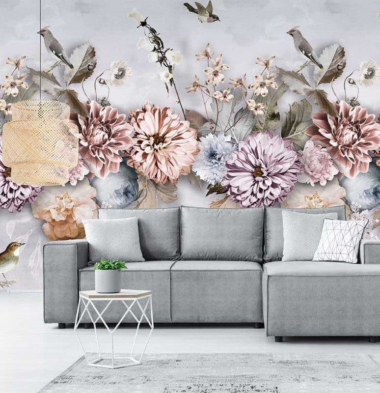 Ταπετσαρία Τοίχου Mural Panels Behang Expresse Floral Utopia INK 7550 2,00x2,80 - 2