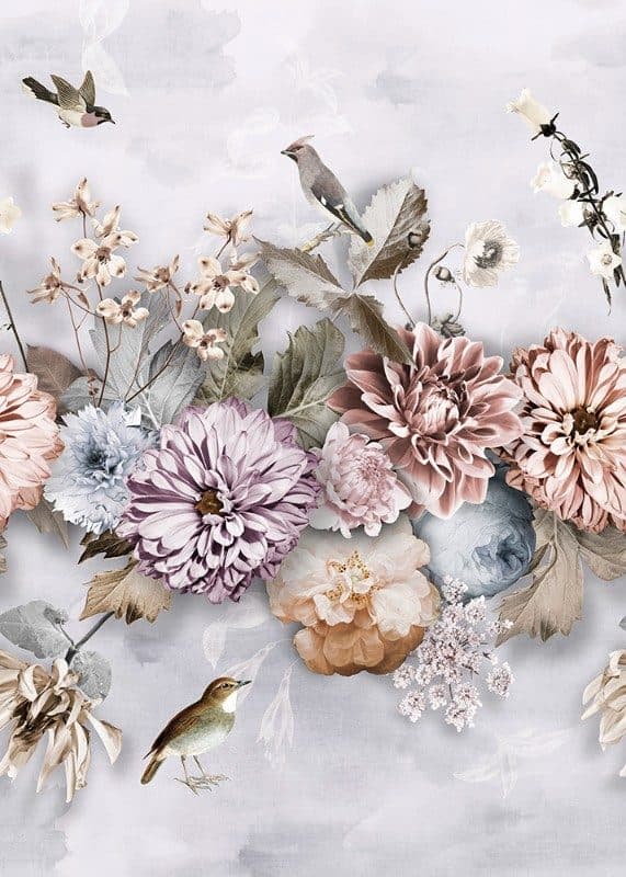 Ταπετσαρία Τοίχου Mural Panels Behang Expresse Floral Utopia INK 7550 2,00x2,80