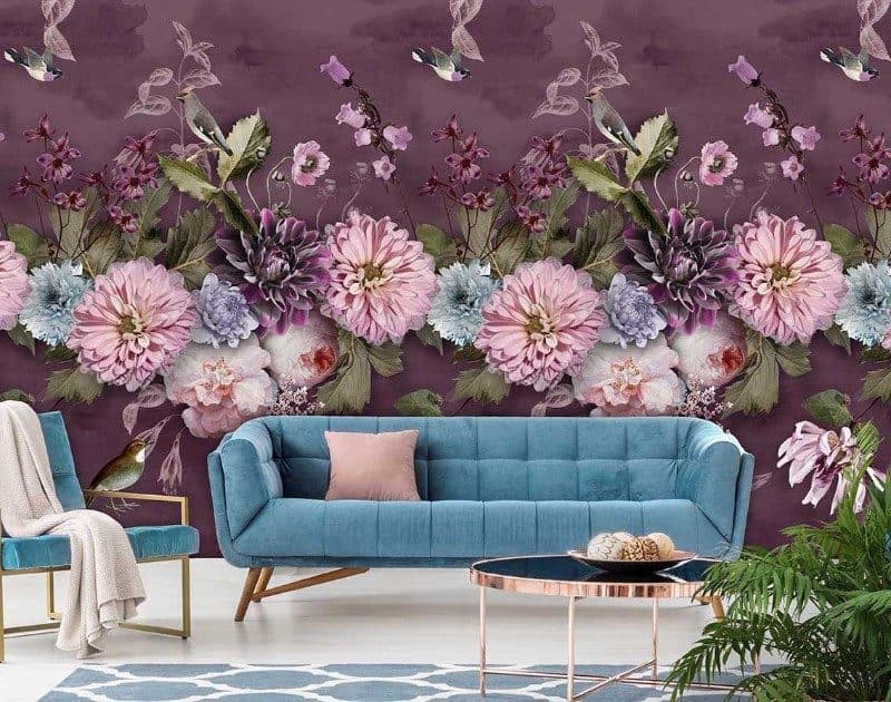 Ταπετσαρία Τοίχου Mural Panels Behang Expresse Floral Utopia INK 7552 2,00x2,80 - 2