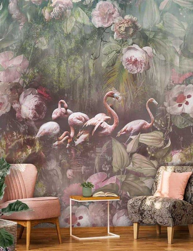 Ταπετσαρία Τοίχου Mural Panels Behang Expresse Floral Utopia INK 7553 2,00x2,80 - 2