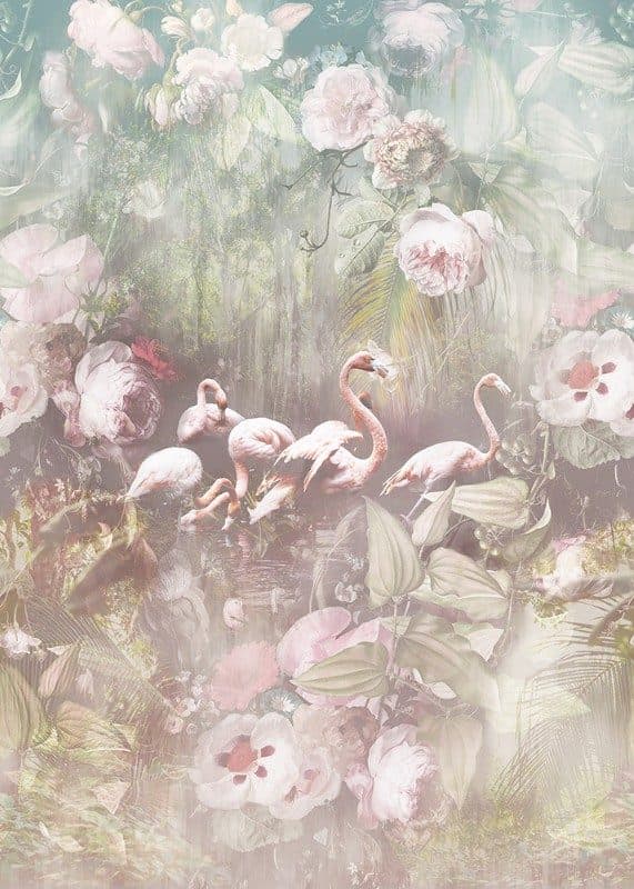 Ταπετσαρία Τοίχου Mural Panels Behang Expresse Floral Utopia INK 7554 2,00x2,80