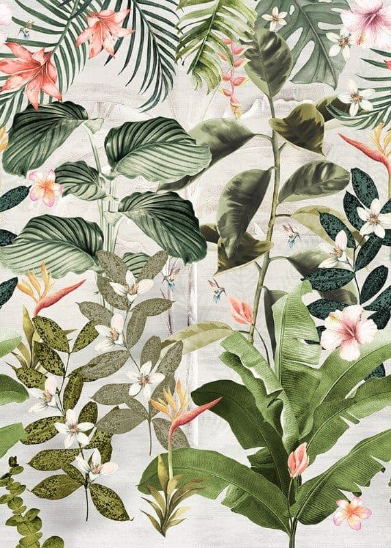 Ταπετσαρία Τοίχου Mural Panels Behang Expresse Floral Utopia INK 7556 2,00x2,80