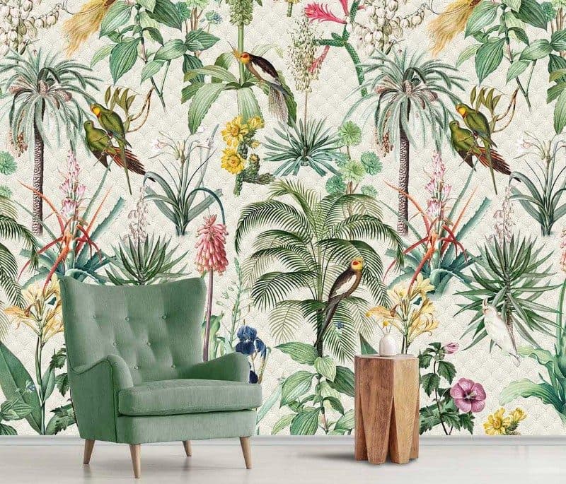 Ταπετσαρία Τοίχου Mural Panels Behang Expresse Floral Utopia INK 7558 2,00x2,80 - 2