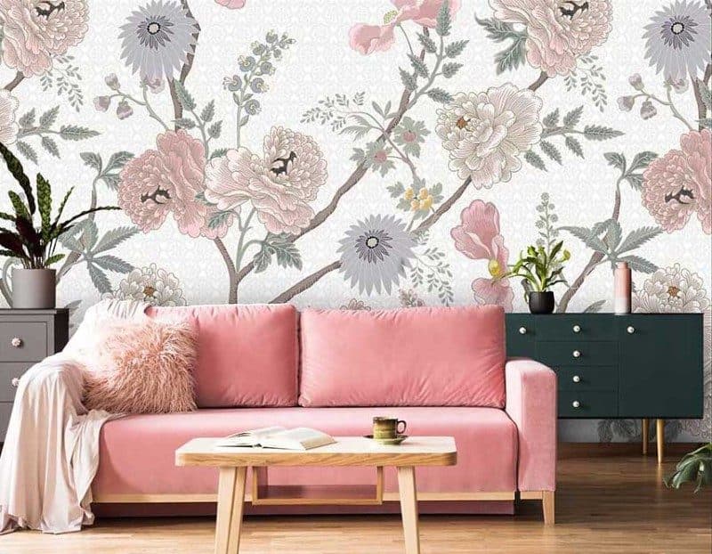 Ταπετσαρία Τοίχου Mural Panels Behang Expresse Floral Utopia INK 7563 2,00x2,80 - 2