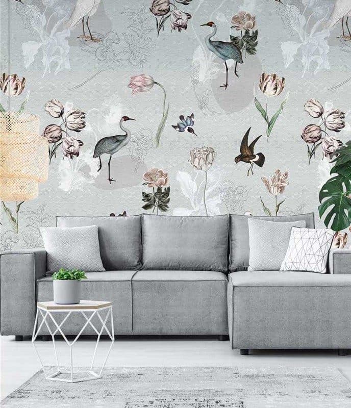 Ταπετσαρία Τοίχου Mural Panels Behang Expresse Floral Utopia INK 7587 2,00x2,80 - 2