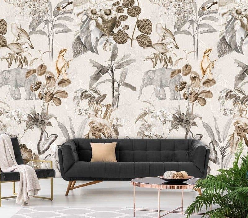 Ταπετσαρία Τοίχου Mural Panels Behang Expresse Floral Utopia INK 7590 2,00x2,80 - 2