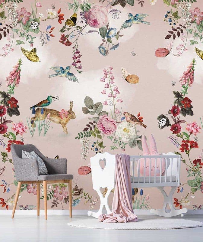 Ταπετσαρία Τοίχου Mural Panels Behang Expresse Sofie & Junar INK 7622 2,00x2,80 - 2