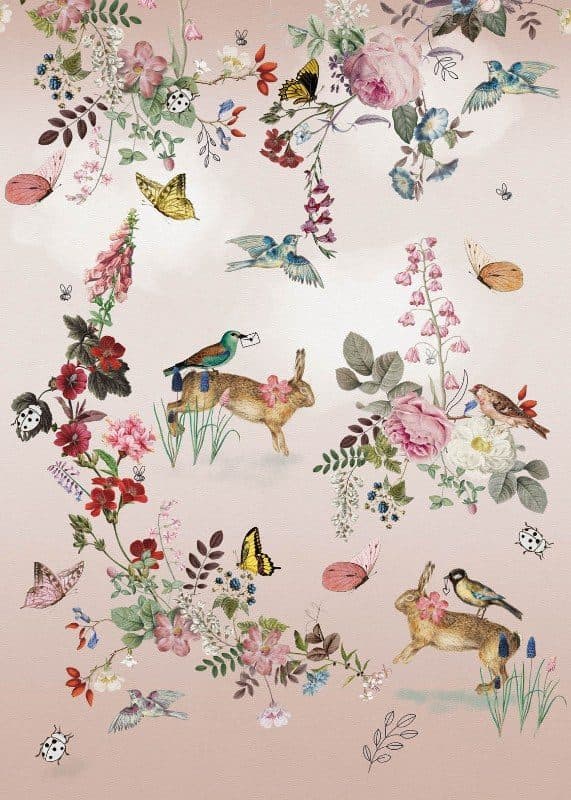 Ταπετσαρία Τοίχου Mural Panels Behang Expresse Sofie & Junar INK 7622 2,00x2,80