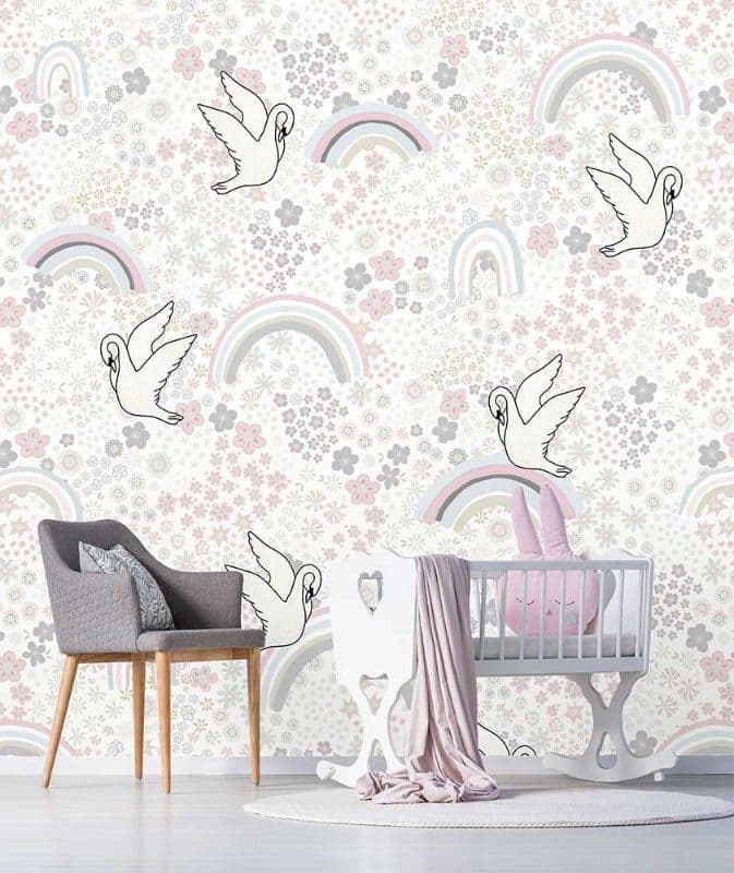 Ταπετσαρία Τοίχου Mural Panels Behang Expresse Sofie & Junar INK 7623 2,00x2,80 - 2