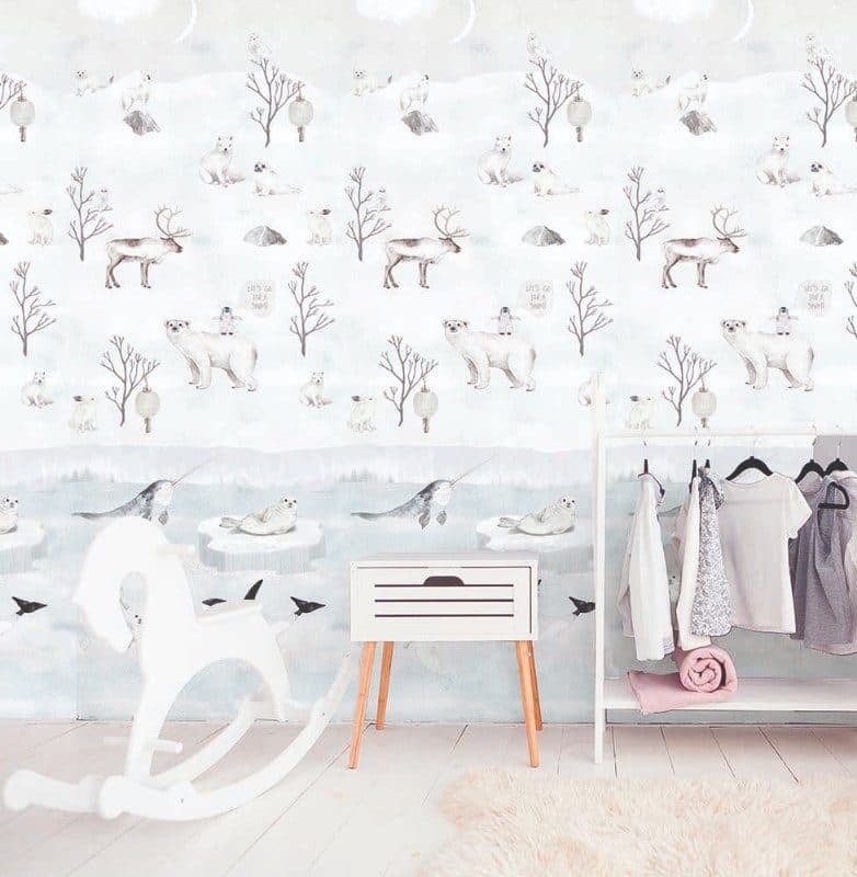 Ταπετσαρία Τοίχου Mural Panels Behang Expresse Sofie & Junar INK 7652 1,00x2,80 - 2