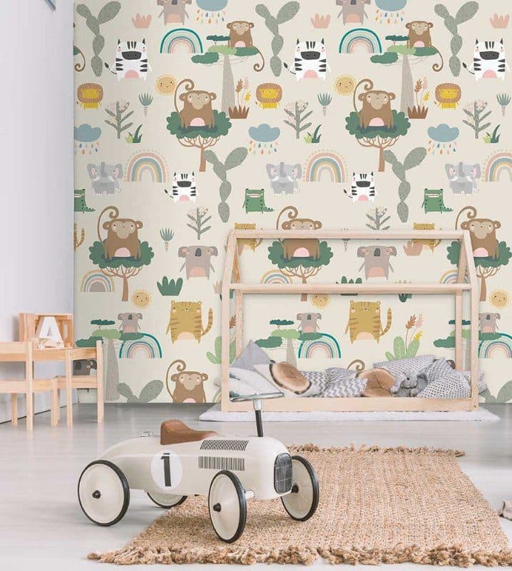 Ταπετσαρία Τοίχου Mural Panels Behang Expresse Sofie & Junar INK 7658 1,00x2,80 - 2
