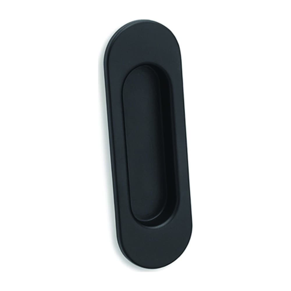 Χούφτα Συρόμενης Πόρτας Conset C165 Ματ Μαύρο 3,9x12,5cm (1 τεμάχιο)