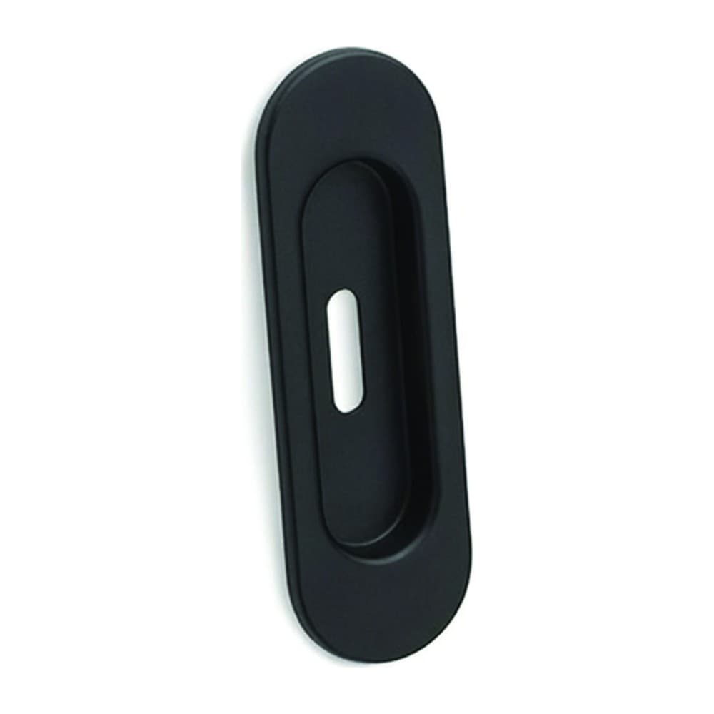 Χούφτα Συρόμενης Πόρτας Conset C165 Ματ Μαύρο 3,9x12,5cm (1 τεμάχιο) - 2