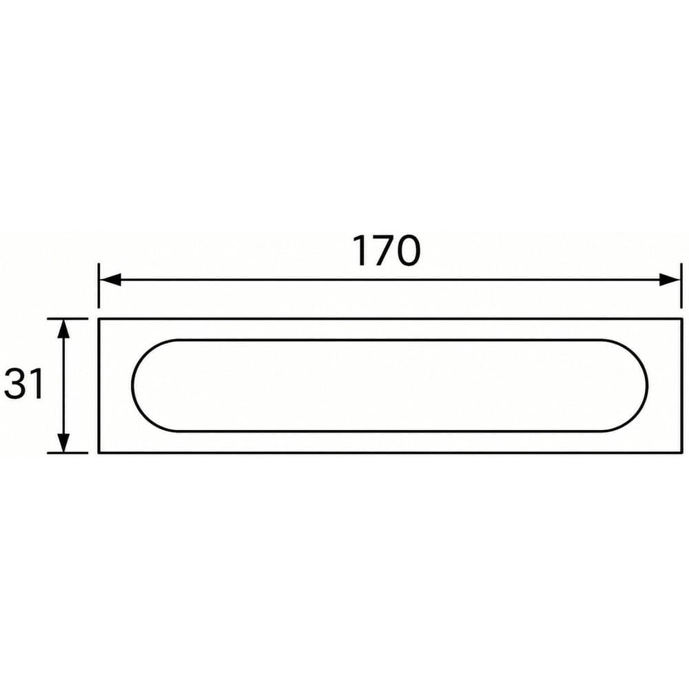 Λαβή Επίπλων Conset C1007 Ματ Νίκελ 160mm - 2