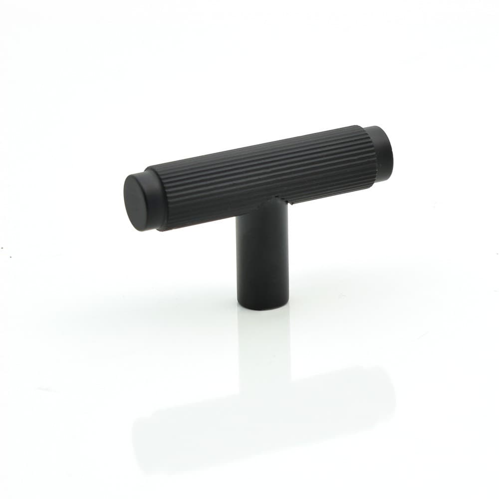 Πόμολο Επίπλων Conset C1551 Ματ Μαύρο 50x12mm