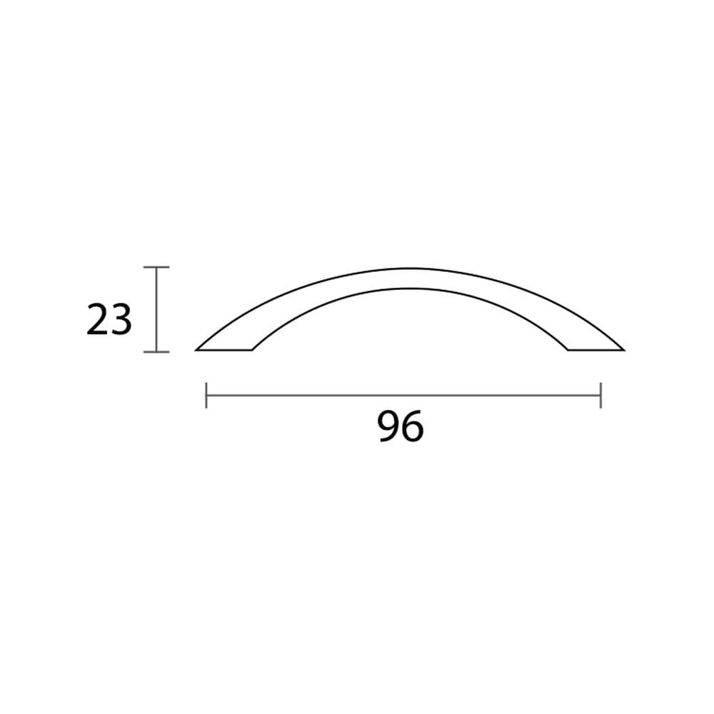 Λαβή Επίπλων Conset C209 Ματ Μαύρο - 2