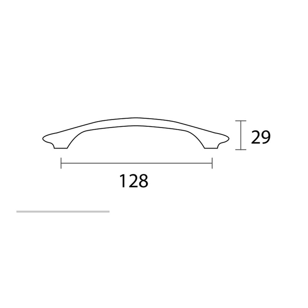 Λαβή Επίπλων Conset C279 Σατινέ Όρο 128mm - 2