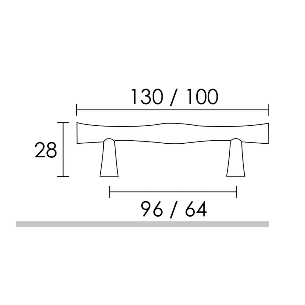 Λαβή Επίπλων Conset C520 Ματ Αντικέ - 2