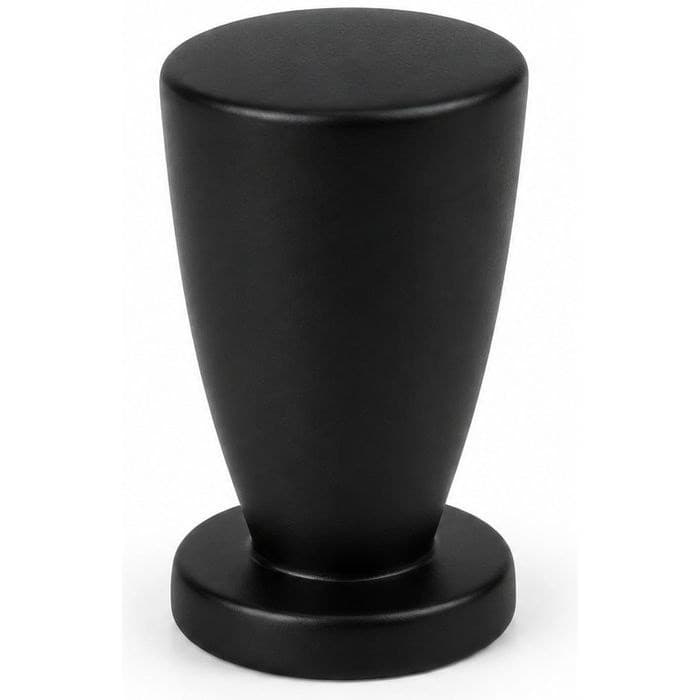 Πόμολο Επίπλων Conset C556 Ματ Μαύρο Φ12mm