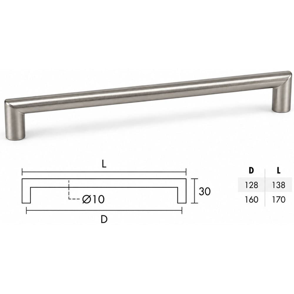Λαβή Επίπλων Conset C581 Σατινέ Inox - 2
