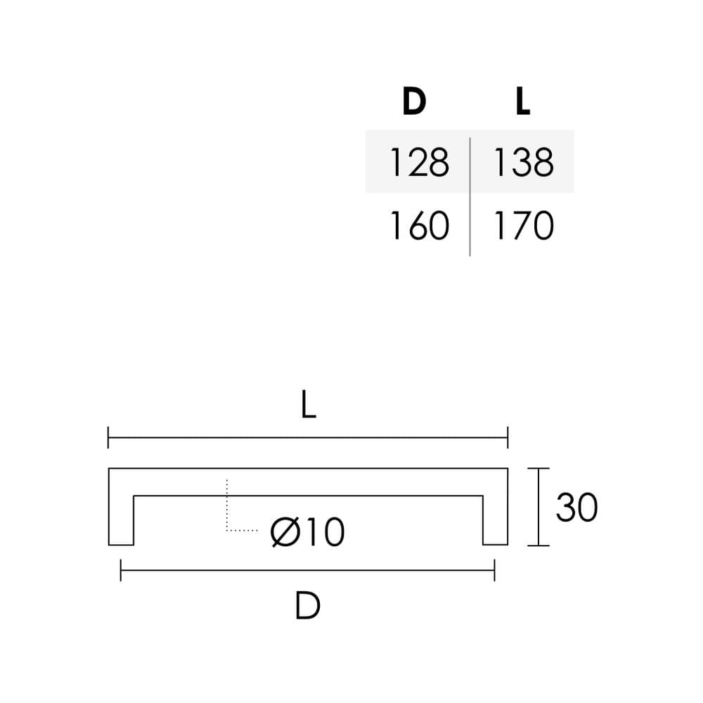 Λαβή Επίπλων Conset C581 Σατινέ Inox - 3