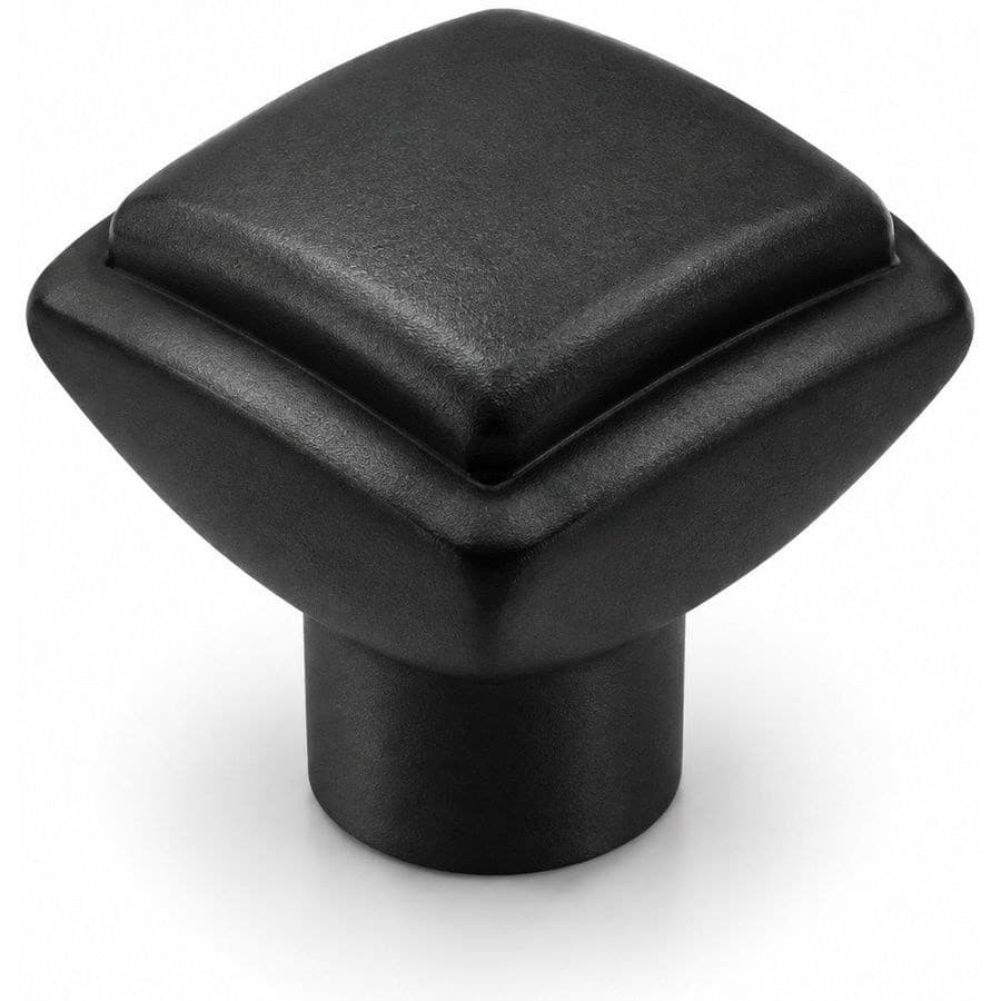 Πόμολο Επίπλων Conset C631 Ματ Μαύρο 23x23mm