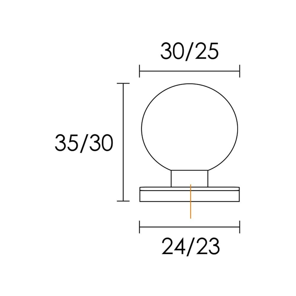 Πόμολο Επίπλων Conset C713 Ματ Νίκελ - 2
