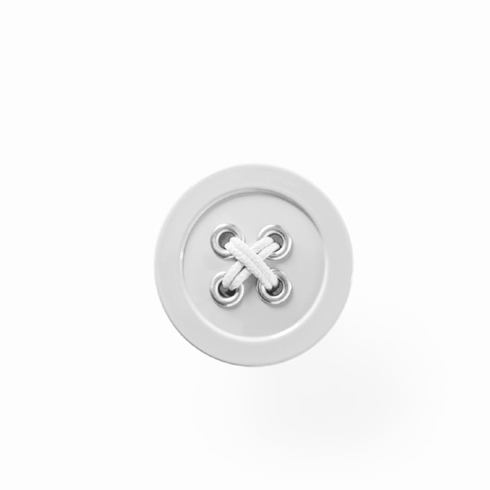 Πόμολο Επίπλων Conset C849 P23 Κουμπί Λευκό Φ58mm